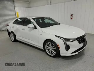 2024 Cadillac CT4 Luxury z VIN 1G6DA5RK3R0129124, wystawiony jako Copart lot #81768174 z przebiegiem 13 452 mil mil oraz Czysty tytuł • Clean title. Historia ofert i sprzedaży dostępna na DreamBid. Obrazek 4.