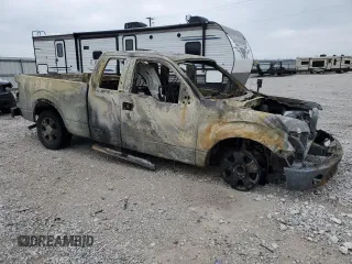2010 Ford F-150 XL with VIN 1FTEX1CW3AFA84210, listed as a Copart auction lot 52877145 with 0 mi miles and Non Repairable. Bid and sale history available at carsss.com. Image 4.