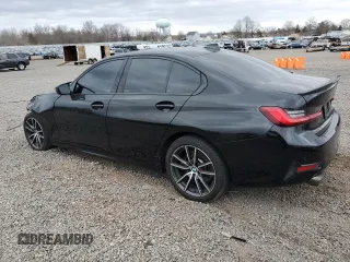 2019 BMW 3 Series 330i xDrive with VIN WBA5R7C59KFH30291, listed as a Copart auction lot 47640295 with 73,665 mi miles and Salvage Title. Bid and sale history available at carsss.com. Image 2.