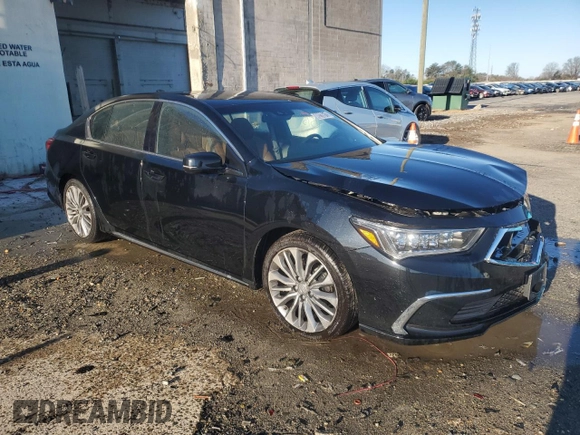 2018 Acura RLX Technology z VIN JH4KC1F54JC001448, wystawiony jako Copart lot #49220515 z przebiegiem 76 723 mil mil oraz Tytuł czysty. Historia ofert i sprzedaży dostępna na DreamBid. Obrazek 4.