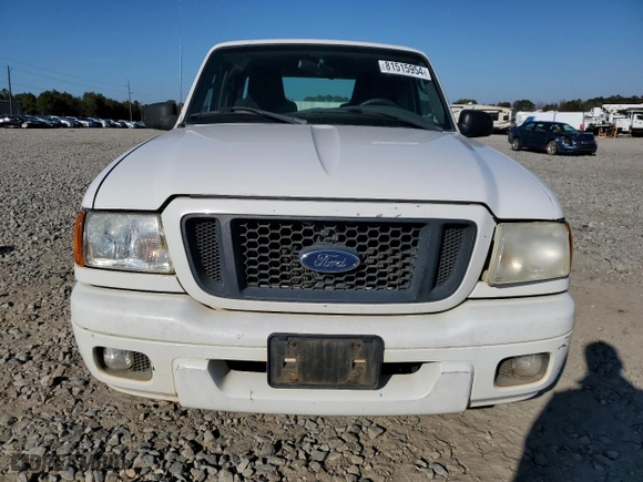 2004 Ford Ranger Edge with VIN 1FTYR14E34PA16128, listed as a Copart auction lot 81515954 with 224,113 mi miles and Salvage Title. Bid and sale history available at carsss.com. Image 5.