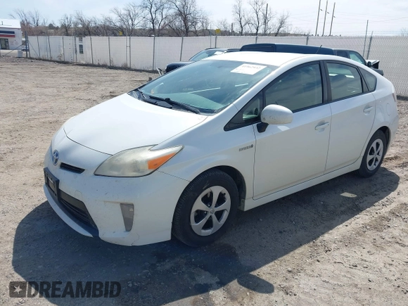 2013 Toyota Prius One with VIN JTDKN3DU4D0354893, listed as a IAAI auction lot 41962932 with 277,085 mi miles. Bid and sale history available at carsss.com. Image 17.