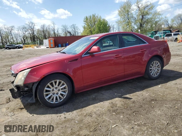 2011 Cadillac CTS with VIN 1G6DA5EY1B0160856, listed as a Copart auction lot 52859315 with 86,787 mi miles and Salvage Title. Bid and sale history available at DreamBid. Image 1.