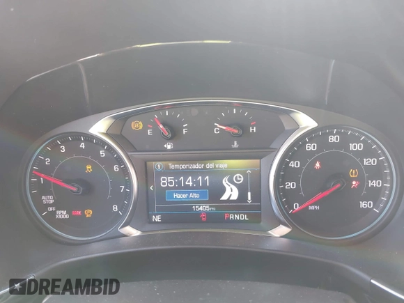 2024 Chevrolet Equinox RS with VIN 3GNAXMEG9RL181331, listed as a IAAI auction lot 41711779 with 15,405 mi miles and . Bid and sale history available at DreamBid. Image 7.