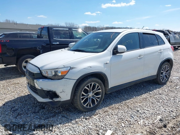 2016 Mitsubishi Outlander SE with VIN JA4AP3AW7GZ041584, listed as a IAAI auction lot 41911773 with 142,771 mi miles and . Bid and sale history available at DreamBid. Image 2.