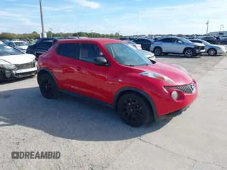 2014 Nissan Juke Nismo with VIN JN8AF5MR0ET353793, listed as a IAAI auction lot 41417228 with 104,168 mi miles and . Bid and sale history available at DreamBid. Image 1.