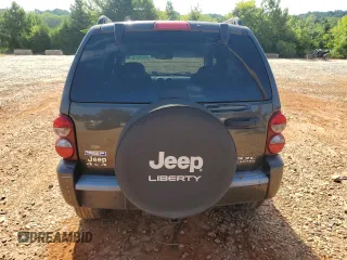 2006 Jeep Liberty Limited with VIN 1J8GL58K86W155922, listed as a Copart auction lot 64620815 with 130,149 mi miles and Salvage title. Bid and sale history available at DreamBid. Image 6.