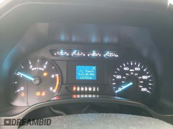 2019 Ford F-250 XL with VIN 1FT7X2BT6KEC77495, listed as a Copart auction lot 72969264 with 124,710 mi miles and Salvage title. Bid and sale history available at DreamBid. Image 9.