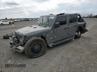 2019 Jeep Wrangler Unlimited Sport S z VIN 1C4HJXDG2KW531104, wystawiony jako Copart lot #58962495 z przebiegiem 36 726 mil mil oraz Szkoda całkowita • Salvage title. Historia ofert i sprzedaży dostępna na DreamBid. Obrazek 1.