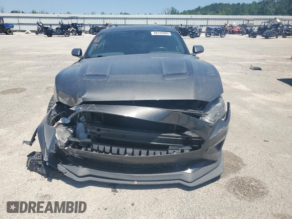 2019 Ford Mustang GT with VIN 1FA6P8CF4K5184455, listed as a Copart auction lot 48125085 with 73,983 mi miles and Salvage Title. Bid and sale history available at carsss.com. Image 5.