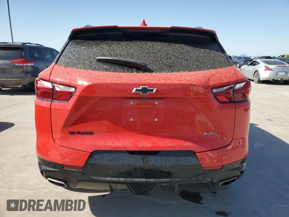 2021 Chevrolet Blazer RS с VIN 3GNKBERS8MS523082, выставлен на аукционе Copart как лот 49417815 с пробегом 46 215 миль миль и Чистый • Clean title. История ставок и продаж доступна на DreamBid. Изображение 6.