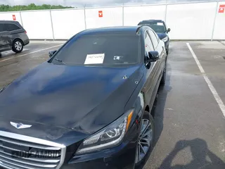 2015 Hyundai Genesis 3.8L with VIN KMHGN4JE3FU080540, listed as a IAAI auction lot 39274450 with 144,269 mi miles. Bid and sale history available at carsss.com. Image 6.