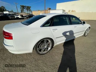 2009 Audi A8 4.2L with VIN WAUMV94E19N002897, listed as a Copart auction lot 64525445 with 140,526 mi miles and Clean title. Bid and sale history available at DreamBid. Image 4.