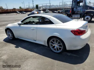 2010 Infiniti G37 Convertible with VIN JN1CV6FE8AM353720, listed as a Copart auction lot 61642314 with 0 mi miles and Salvage Title. Bid and sale history available at carsss.com. Image 2.