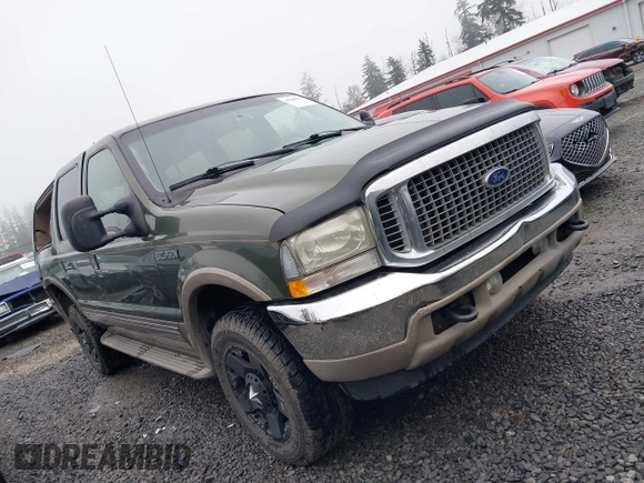 2002 Ford Excursion Limited с VIN 1FMNU43S02ED21911, выставлен на аукционе IAAI как лот 41318676 с пробегом 423 528 миль миль и . История ставок и продаж доступна на DreamBid. Изображение 13.
