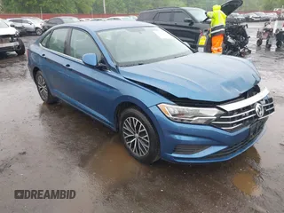 2021 Volkswagen Jetta S with VIN 3VWC57BU9MM054792, listed as a IAAI auction lot 42244993 with 12,494 mi miles and . Bid and sale history available at DreamBid. Image 1.