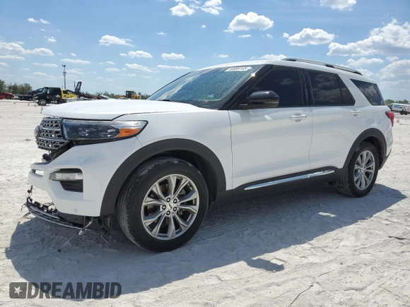 2020 Ford Explorer Limited with VIN 1FMSK7FH3LGC04081, listed as a Copart auction lot 50889145 with 87,065 mi miles and Non Repairable. Bid and sale history available at carsss.com. Image 1.