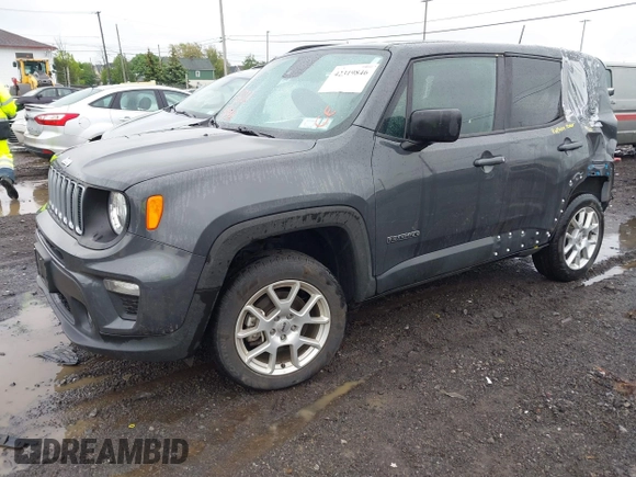 2023 Jeep Renegade Upland with VIN ZACNJDB18PPP62252, listed as a IAAI auction lot 42319846 with 11,831 mi miles and . Bid and sale history available at DreamBid. Image 17.