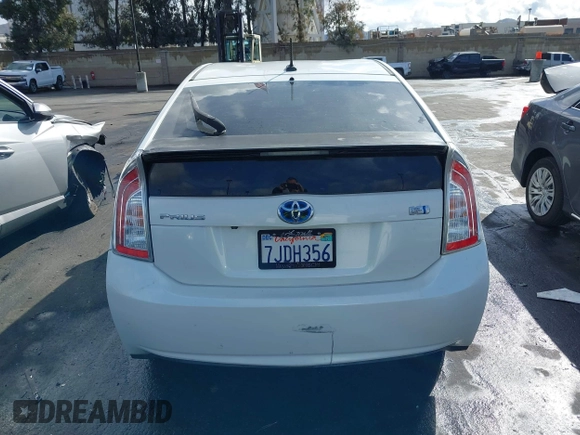 2015 Toyota Prius Four with VIN JTDKN3DU1F0427110, listed as a IAAI auction lot 41666164 with 110,782 mi miles. Bid and sale history available at carsss.com. Image 17.
