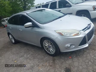 2012 Ford Focus SEL with VIN 1FAHP3M27CL282576, listed as a IAAI auction lot 42107222 with 163,296 mi miles. Bid and sale history available at carsss.com. Image 1.