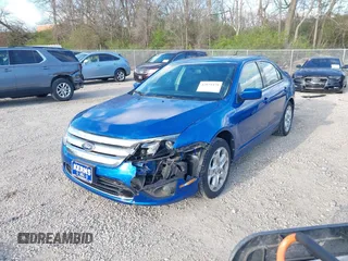 2011 Ford Fusion SE with VIN 3FAHP0HA3BR120444, listed as a IAAI auction lot 42031478 with 132,401 mi miles. Bid and sale history available at carsss.com. Image 2.
