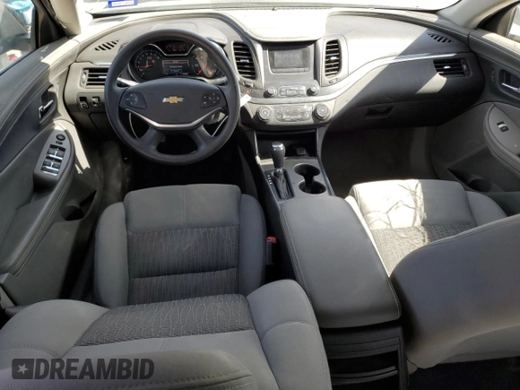 2017 Chevrolet Impala LS with VIN 2G11Z5SA2H9197745, listed as a Copart auction lot 46480825 with 38,634 mi miles and Salvage Title. Bid and sale history available at DreamBid. Image 8.