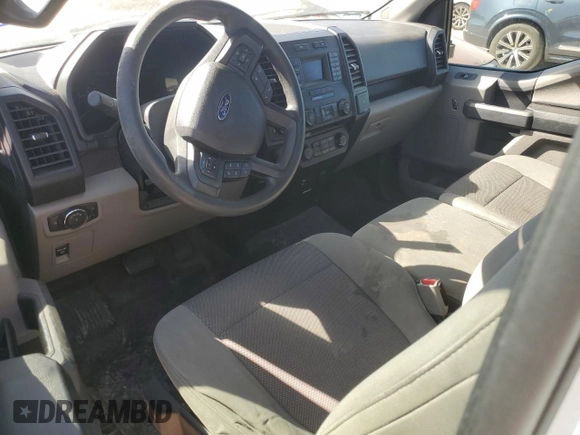 2016 Ford F-150 XL with VIN 1FTMF1CP0GKD21937, listed as a Copart auction lot 49219205 with 0 mi miles and Salvage Title. Bid and sale history available at carsss.com. Image 8.