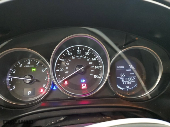 2016 Mazda CX-5 Grand Touring with VIN JM3KE4DY3G0729225, listed as a Copart auction lot 68288754 with 77,752 mi miles and Salvage Title. Bid and sale history available at carsss.com. Image 9.