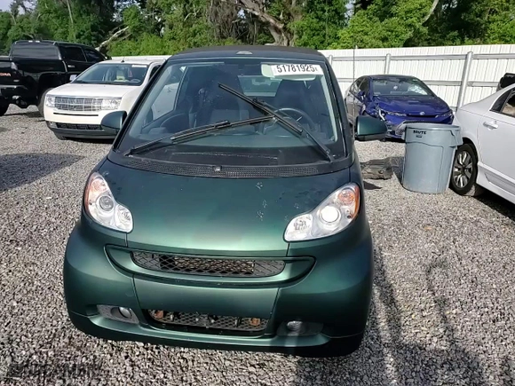 2009 Smart fortwo Passion with VIN WMEEK31X89K289001, listed as a Copart auction lot 51781925 with 79,742 mi miles and Salvage Title. Bid and sale history available at carsss.com. Image 11.