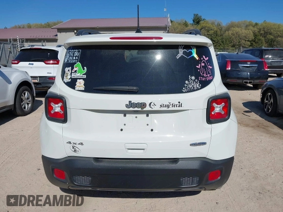 2020 Jeep Renegade Latitude with VIN ZACNJBBB1LPL21425, listed as a IAAI auction lot 42228722 with 78,334 mi miles and . Bid and sale history available at DreamBid. Image 16.