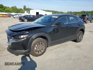 2024 Mazda CX-30 S with VIN 3MVDMBAM9RM665667, listed as a Copart auction lot 53059015 with 7,371 mi miles and Salvage title. Bid and sale history available at DreamBid. Image 1.