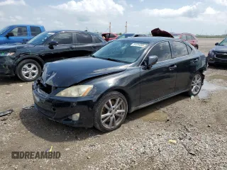 2006 Lexus IS 350 with VIN JTHBE262562002448, listed as a Copart auction lot 61063565 with 187,561 mi miles and Salvage title. Bid and sale history available at DreamBid. Image 1.