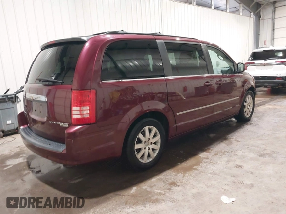 2009 Chrysler Town & Country Touring with VIN 2A8HR54129R622684, listed as a IAAI auction lot 41708019 with 129,862 mi miles and . Bid and sale history available at DreamBid. Image 4.