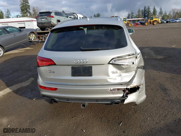 2015 Audi Q5 Premium Plus with VIN WA1DGAFP5FA127363, listed as a IAAI auction lot 41361233 with 112,555 mi miles. Bid and sale history available at carsss.com. Image 16.