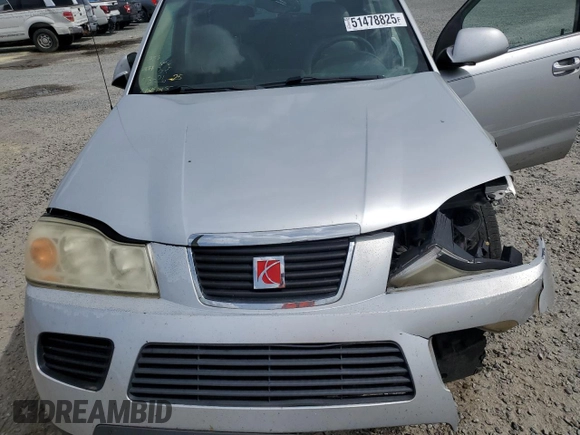 2007 Saturn VUE V6 with VIN 5GZCZ53477S868895, listed as a Copart auction lot 51478825 with 249,130 mi miles and Salvage Title. Bid and sale history available at carsss.com. Image 12.