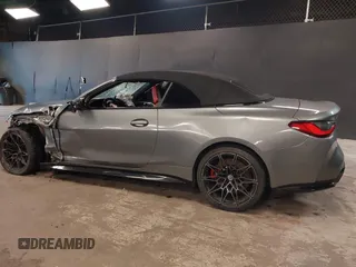 2023 BMW M4 Competition xDrive with VIN WBS33BA01PCL30830, listed as a IAAI auction lot 41402469 with 21,796 mi miles. Bid and sale history available at carsss.com. Image 3.