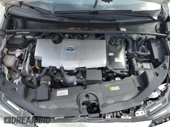 2020 Toyota Prius L Eco with VIN JTDKARFU0L3125927, listed as a Copart auction lot 63796095 with 21,895 mi miles and Salvage title. Bid and sale history available at DreamBid. Image 11.
