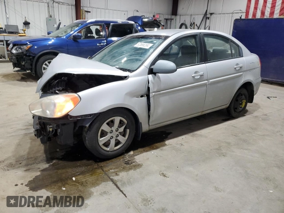 2008 Hyundai Accent GLS with VIN KMHCN46C98U204531, listed as a Copart auction lot 89265225 with 160,772 mi miles and Clean title. Bid and sale history available at DreamBid. Image 1.