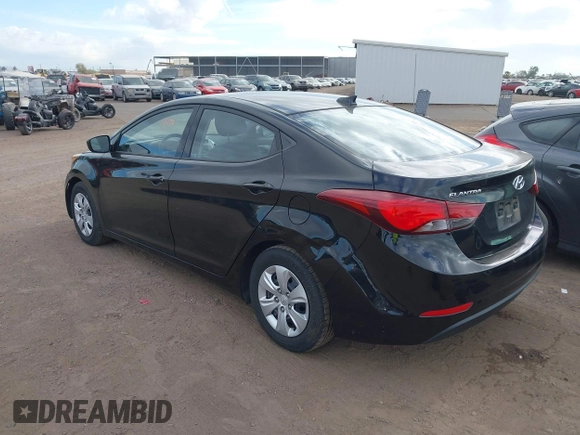 2016 Hyundai Elantra SE z VIN 5NPDH4AE0GH742388, wystawiony jako IAAI lot #41590689 z przebiegiem 114 428 mil mil oraz . Historia ofert i sprzedaży dostępna na DreamBid. Obrazek 3.