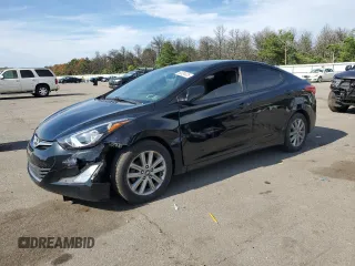 2016 Hyundai Elantra SE with VIN 5NPDH4AE6GH662559, listed as a Copart auction lot 63324625 with 83,308 mi miles and Salvage title. Bid and sale history available at DreamBid. Image 1.