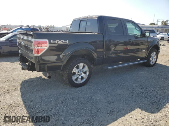 2012 Ford F-150 XL with VIN 1FTFW1ET2CFC59687, listed as a Copart auction lot 62725565 with 294,167 mi miles and Clean title. Bid and sale history available at DreamBid. Image 3.