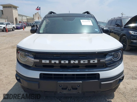 2022 Ford Bronco Sport Outer Banks with VIN 3FMCR9C6XNRE27616, listed as a IAAI auction lot 42321950 with 29,313 mi miles and . Bid and sale history available at DreamBid. Image 6.