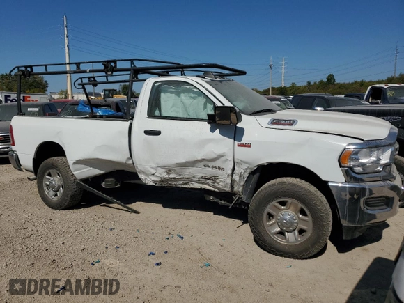 2022 Ram 2500 Tradesman with VIN 3C6MR5AJ4NG290250, listed as a Copart auction lot 70716604 with 73,422 mi miles and Salvage Title. Bid and sale history available at carsss.com. Image 4.