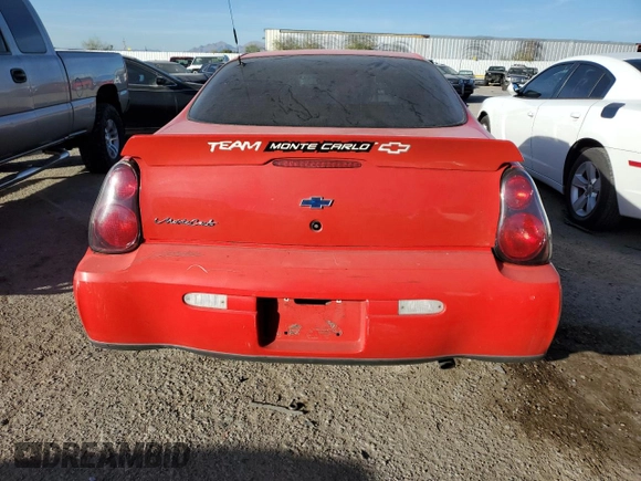 2001 Chevrolet Monte Carlo LS с VIN 2G1WW12E019178336, выставлен на аукционе Copart как лот 81360664 с пробегом 159 290 миль миль и Списание • Salvage title. История ставок и продаж доступна на DreamBid. Изображение 6.