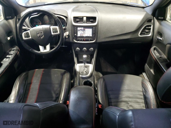 2013 Dodge Avenger R/T with VIN 1C3CDZBG5DN590175, listed as a Copart auction lot 43568075 with 163,463 mi miles and Salvage Title. Bid and sale history available at carsss.com. Image 8.