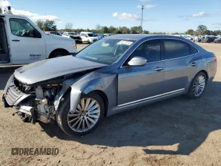 2015 Hyundai Equus Ultimate z VIN KMHGH4JH4FU094223, wystawiony jako Copart lot #80720744 z przebiegiem 57 957 mil mil oraz Szkody całkowita. Historia ofert i sprzedaży dostępna na DreamBid. Obrazek 1.