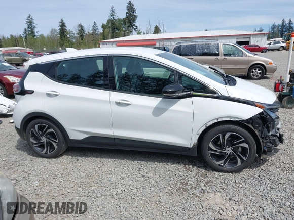 2023 Chevrolet Bolt EV 2LT with VIN 1G1FX6S03P4202347, listed as a IAAI auction lot 42183829 with 14,195 mi miles and . Bid and sale history available at DreamBid. Image 14.