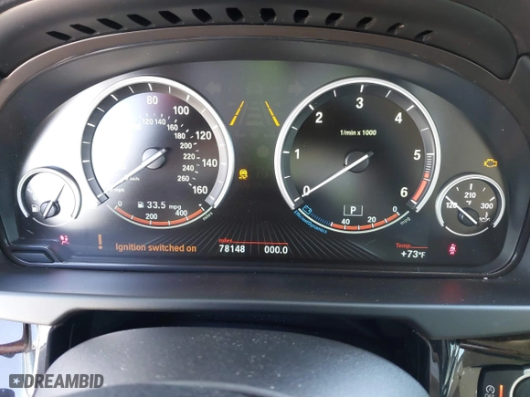 2015 BMW X5 xDrive35d with VIN 5UXKS4C59F0J99185, listed as a IAAI auction lot 41783451 with 78,148 mi miles. Bid and sale history available at carsss.com. Image 7.