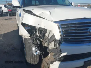 2013 Infiniti QX56 with VIN JN8AZ2NF7D9531219, listed as a IAAI auction lot 41000302 with 238,443 mi miles and . Bid and sale history available at DreamBid. Image 6.