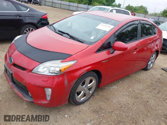 2015 Toyota Prius Four z VIN JTDKN3DUXF1887604, wystawiony jako IAAI lot #42341221 z przebiegiem 123 196 mil mil oraz . Historia ofert i sprzedaży dostępna na DreamBid. Obrazek 2.